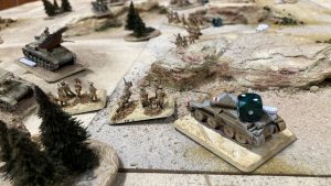 'O' Group 15mm WWII gaming at NWA tabletop wargaming club in Melbourne's Eastern suburbs